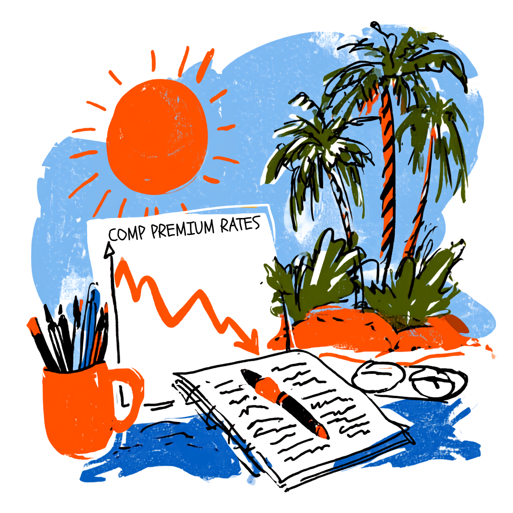 Florida May Cut Comp Premium Rates, Again
