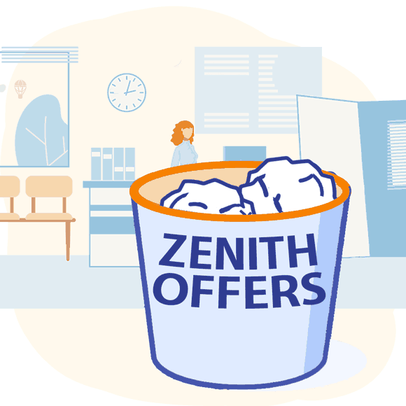Deranged Zenith “Offers” Doctor 31% State Fee Schedule for DME